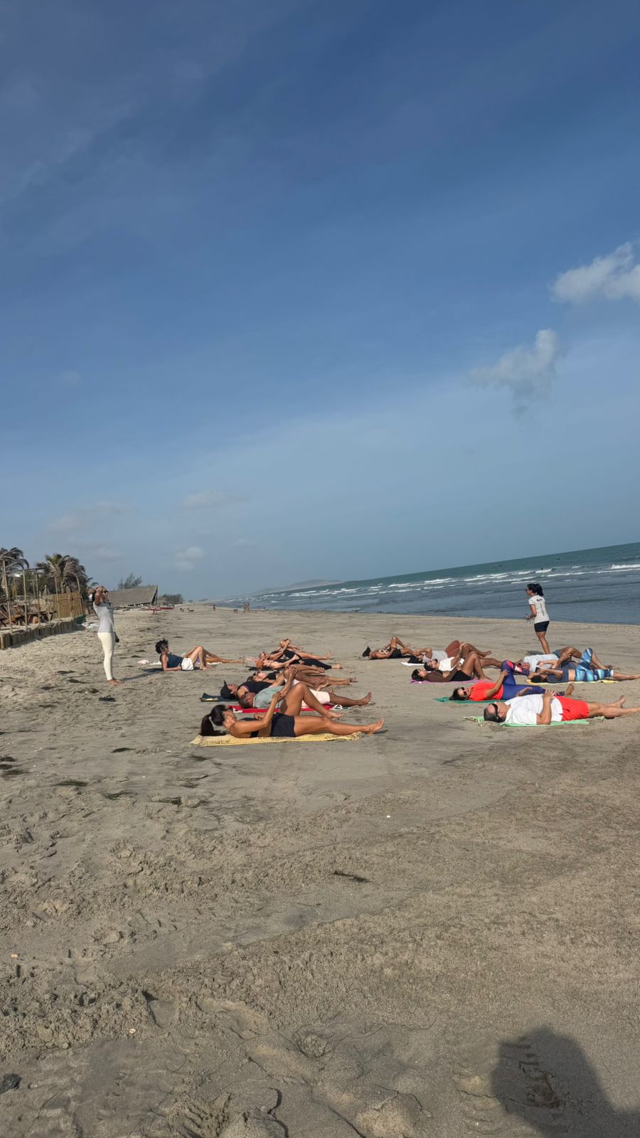 Aulão de Pilates na Praia do Preá