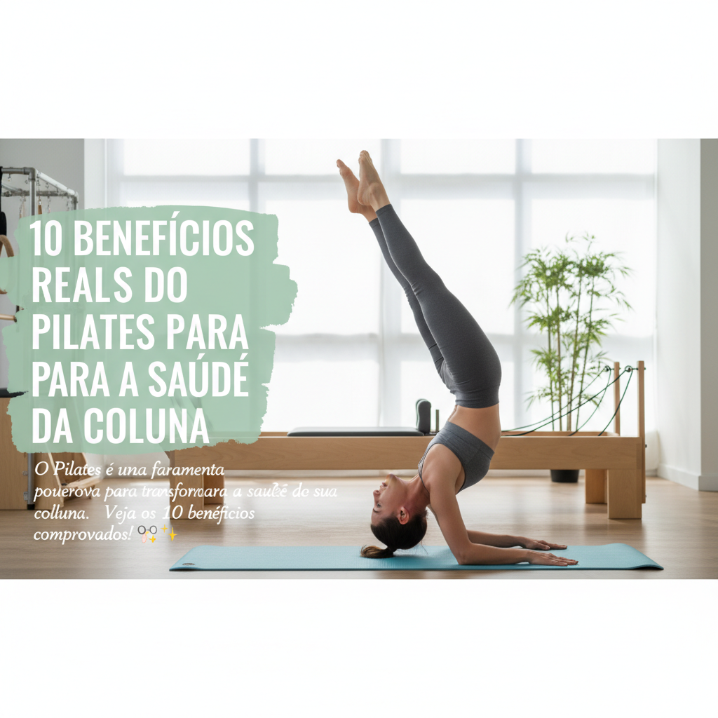 Pilates Coluna: 10 Benefícios Reais para Melhorar sua Qualidade de Vida